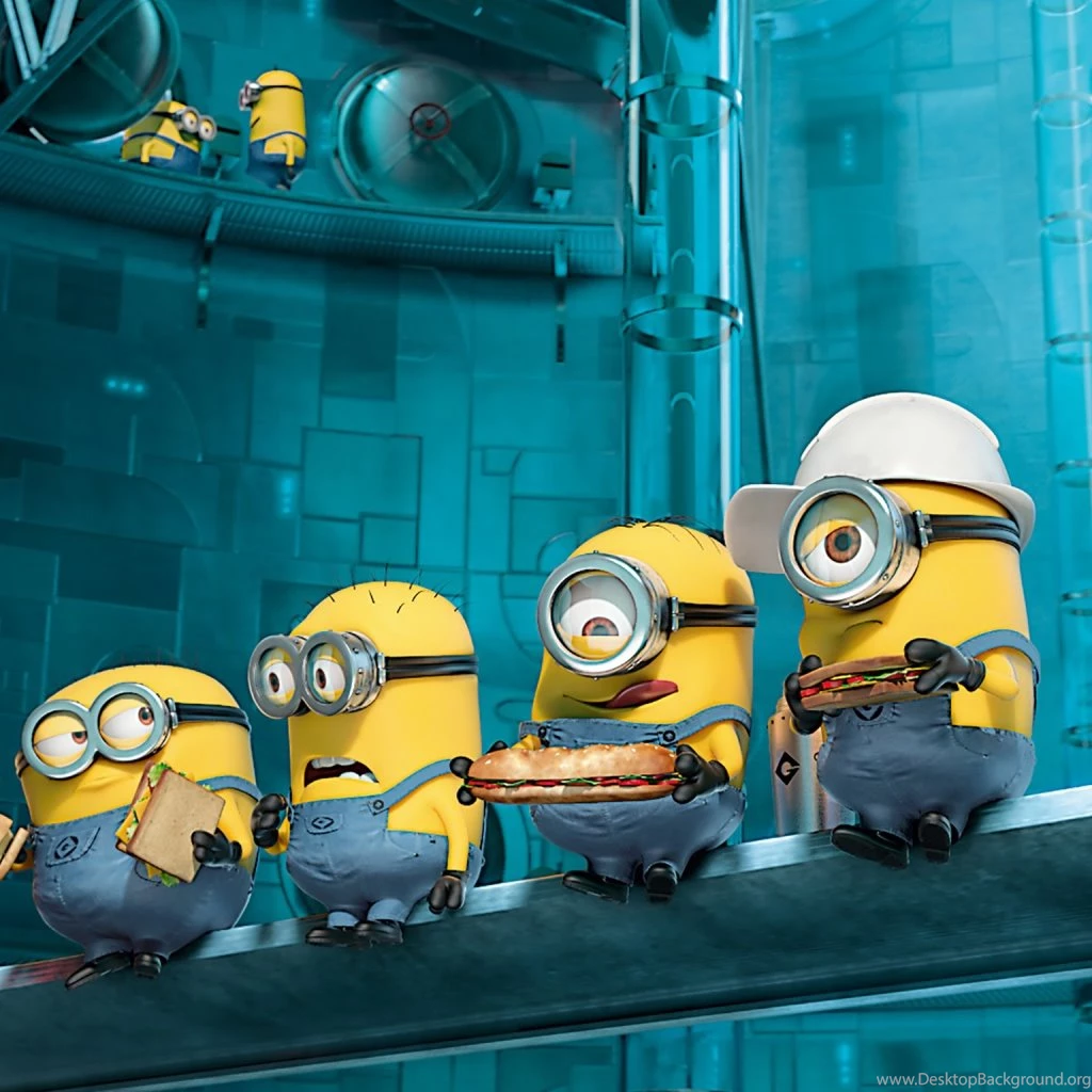 Paradise Minions Despicable Me iPad Wallpapers Download