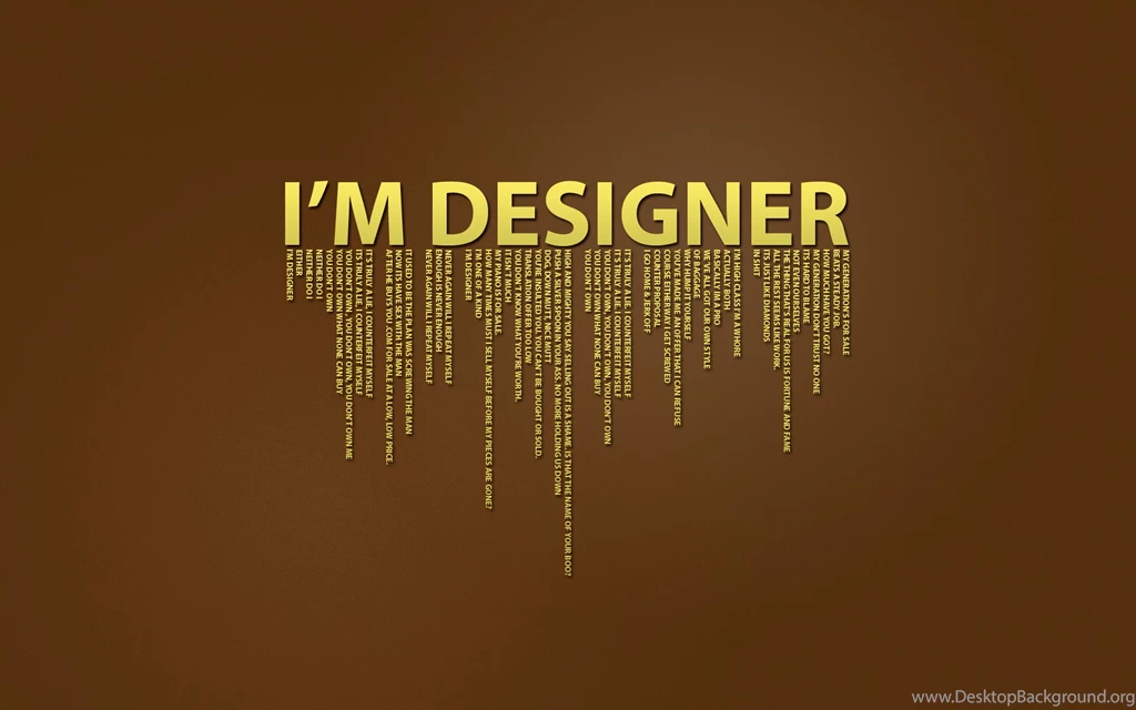 Designer Is …