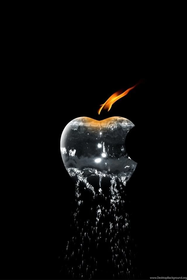 3D Apple Elements Wallpapers For The iPhone 4 Archives HD ...
