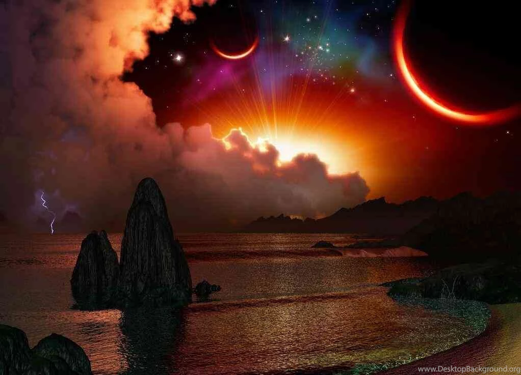 Fantastic Fantasy Moon Wallpapers Designs