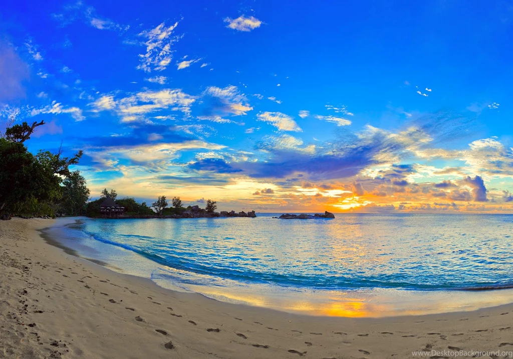 Beach on the summer time desktop backgrounds