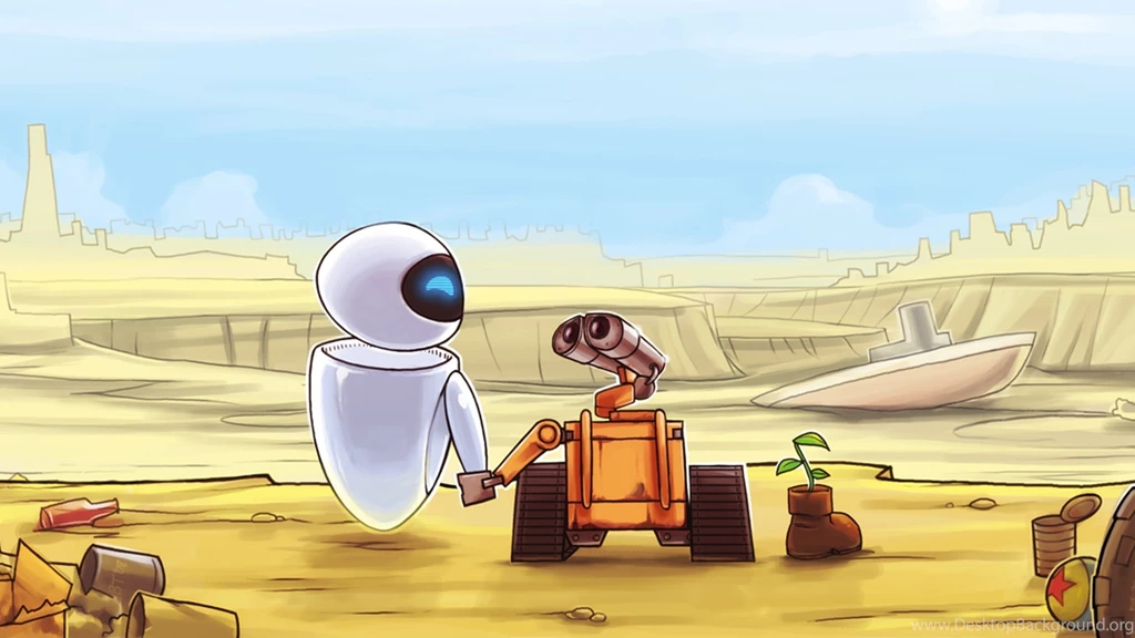Download Wall E And Eve Wallpapers