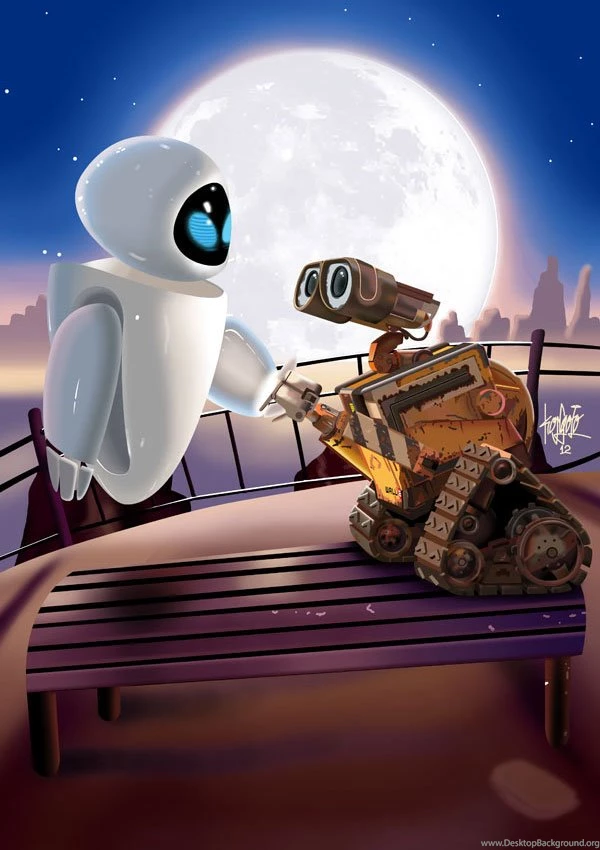 Wall E And Eve By Liliribs On DeviantArt