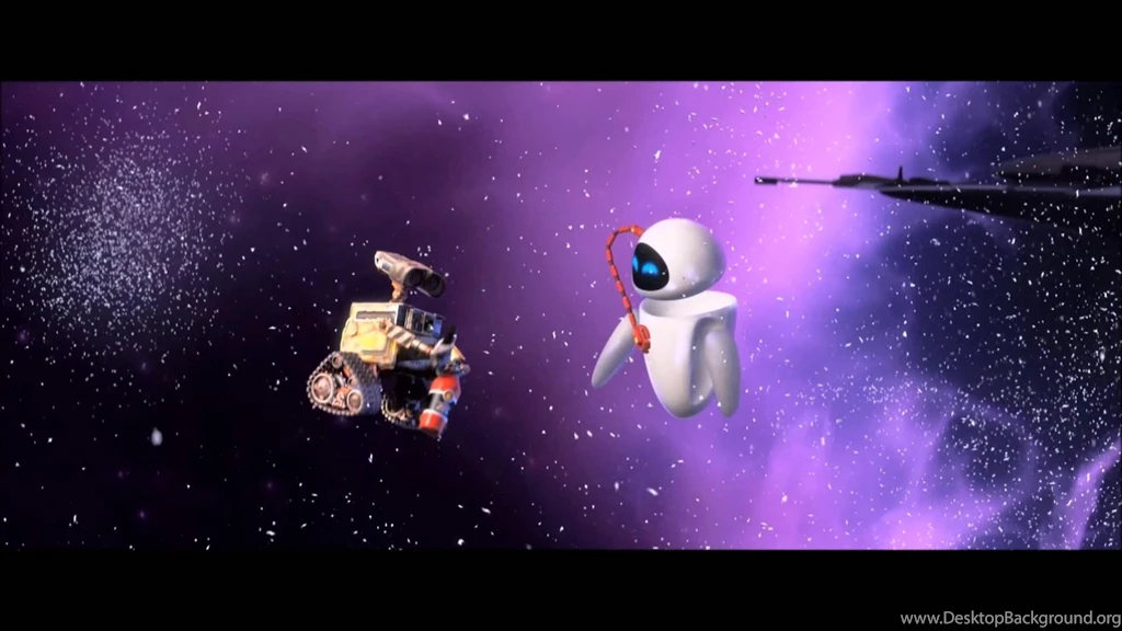 WALL E And EVA Kiss YouTube
