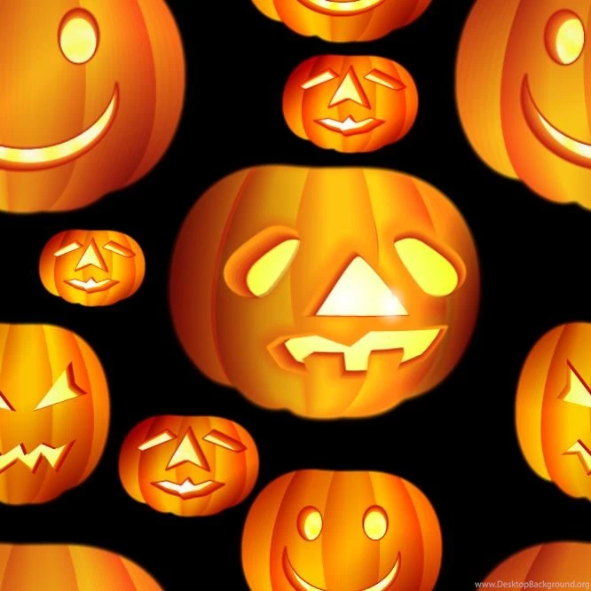 Halloween & Pumpkin Seamless Repeating Backgrounds