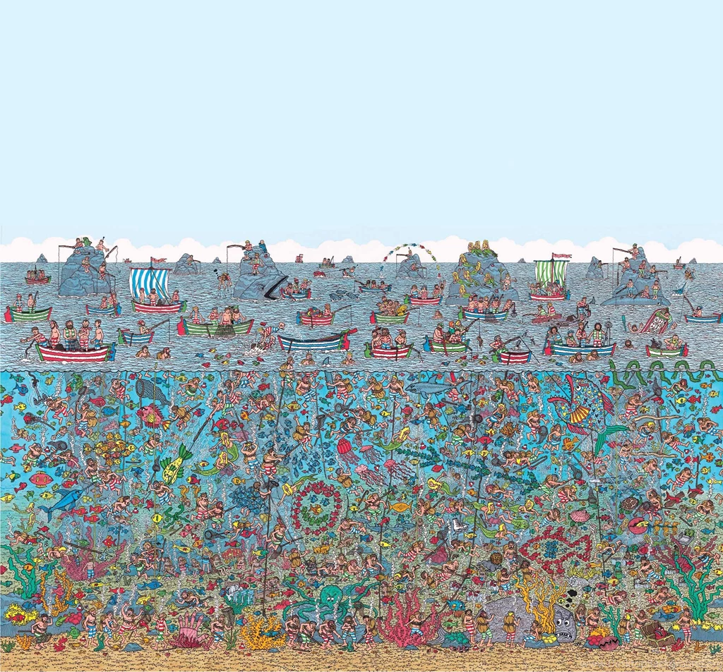 Where's Wally Wallpapers Mural