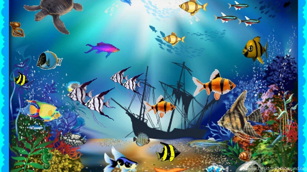 THE AQUARIUM WALLPAPER   (