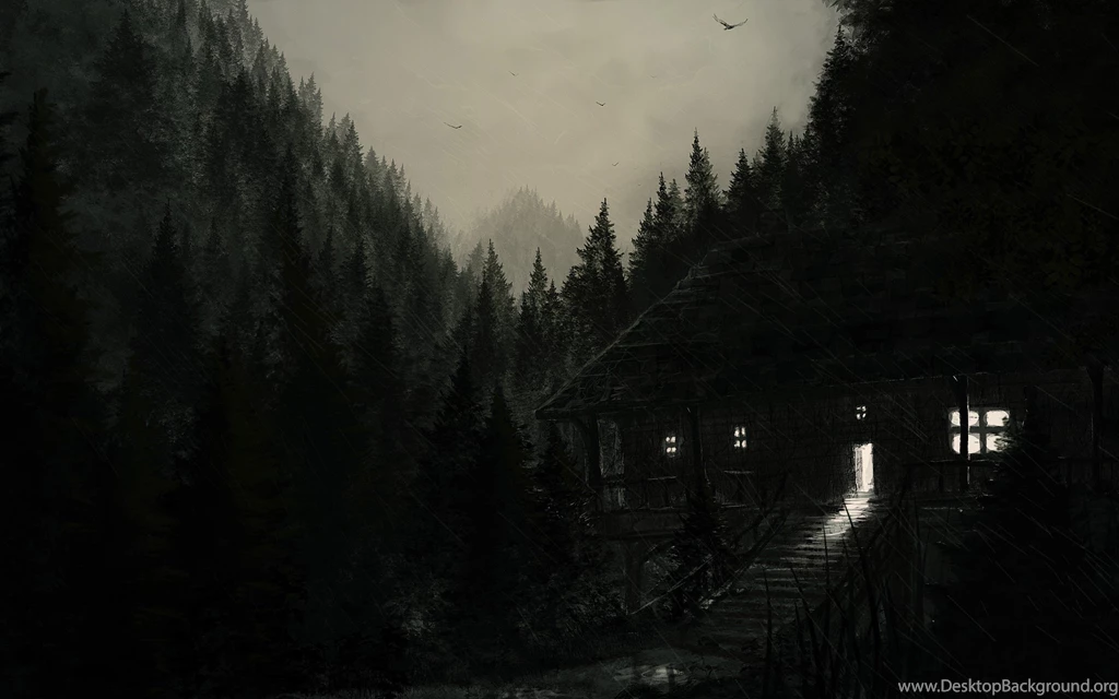 Download Scary Cabin Wallpaper Backgrounds 9952 2560x1600 Px High ...