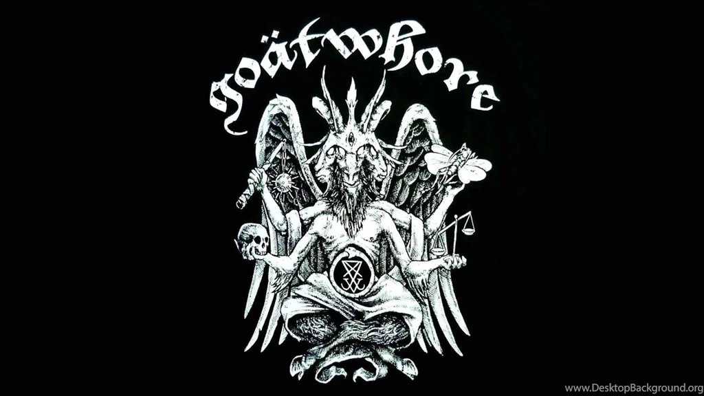 GOATWHORE Black Death Metal Heavy Thrash Dark Evil Reaper Skull ...