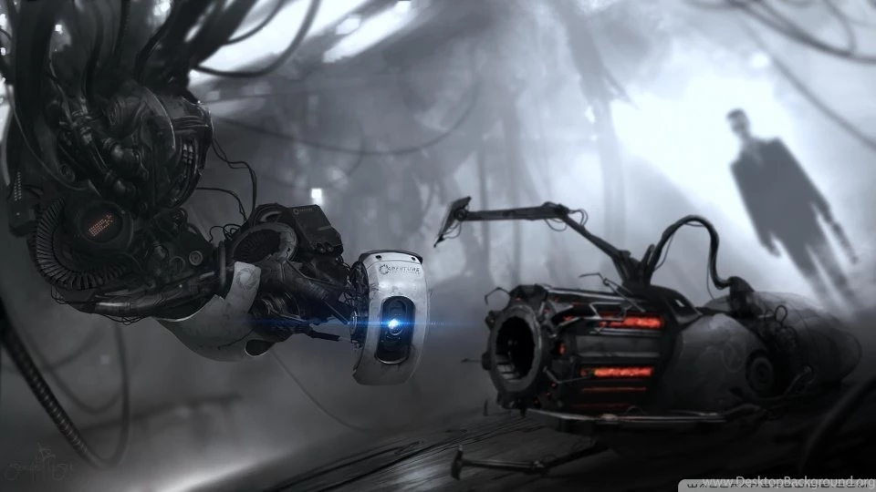 Portal 2 GLaDOS HD Desktop Wallpapers : Widescreen : High ...