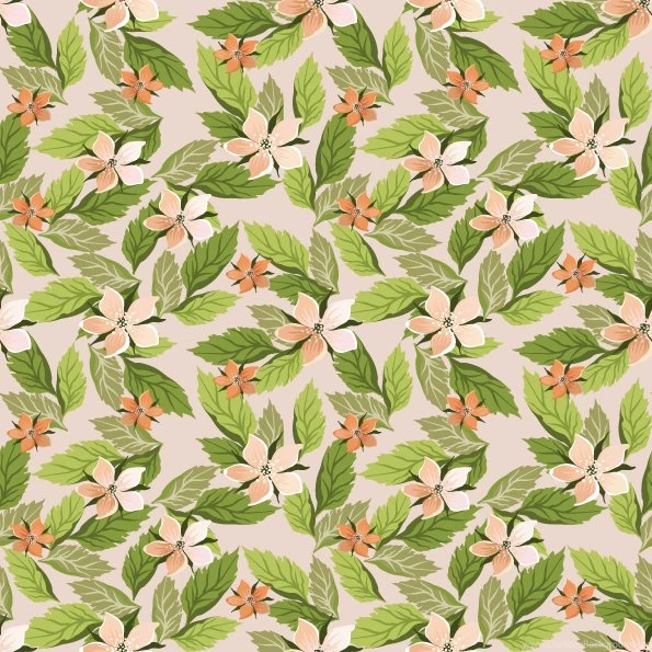 Pretty Flower Backgrounds Vector 1 Free Vector / 4Vector