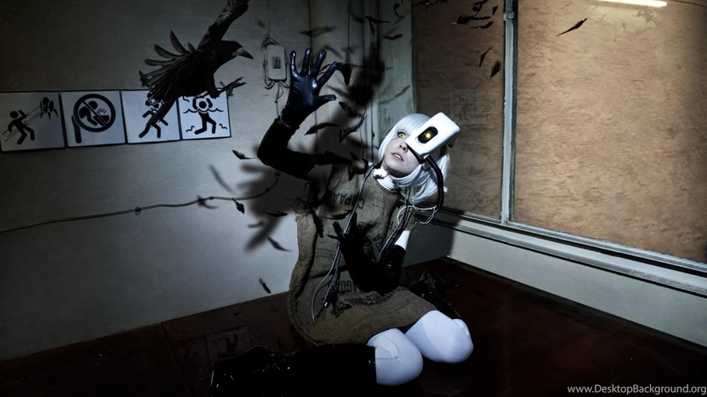 Cosplay Glados Portal 2 Wallpapers