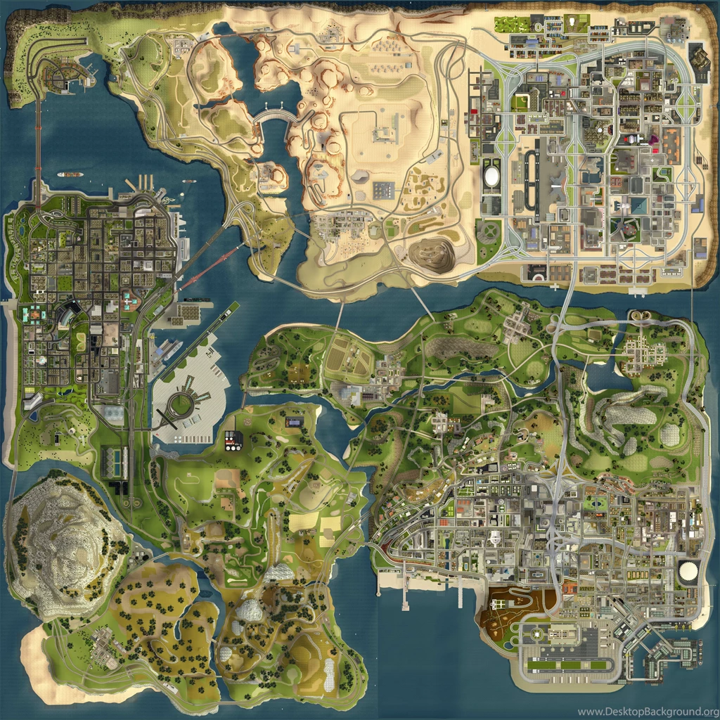 GTA V Satellite Map : Gaming