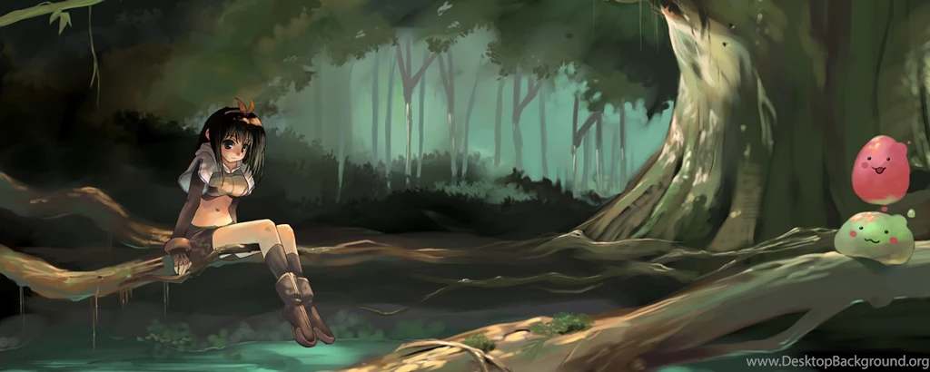 Ragnarok Online Brunettes Forests Games Trees Wallpapers (