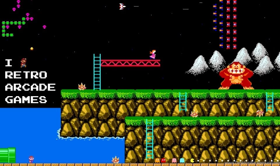 Free Retro Arcade Gaming MAME Projects Classic Console Video Games ...