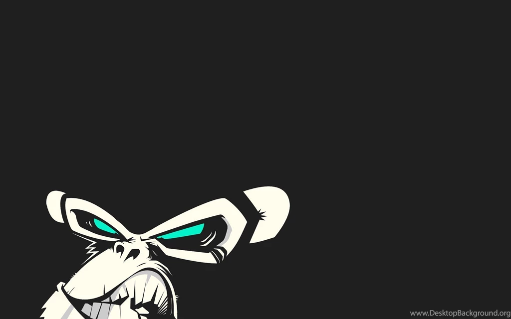 Evil monkey minimalistic hd wallpaper 1920x1200 2855 Wallpapers ...