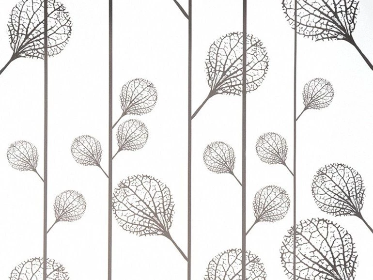 Nonwoven Wallpapers With Floral Pattern RIBBED Wallpapers By Ferm LIVING