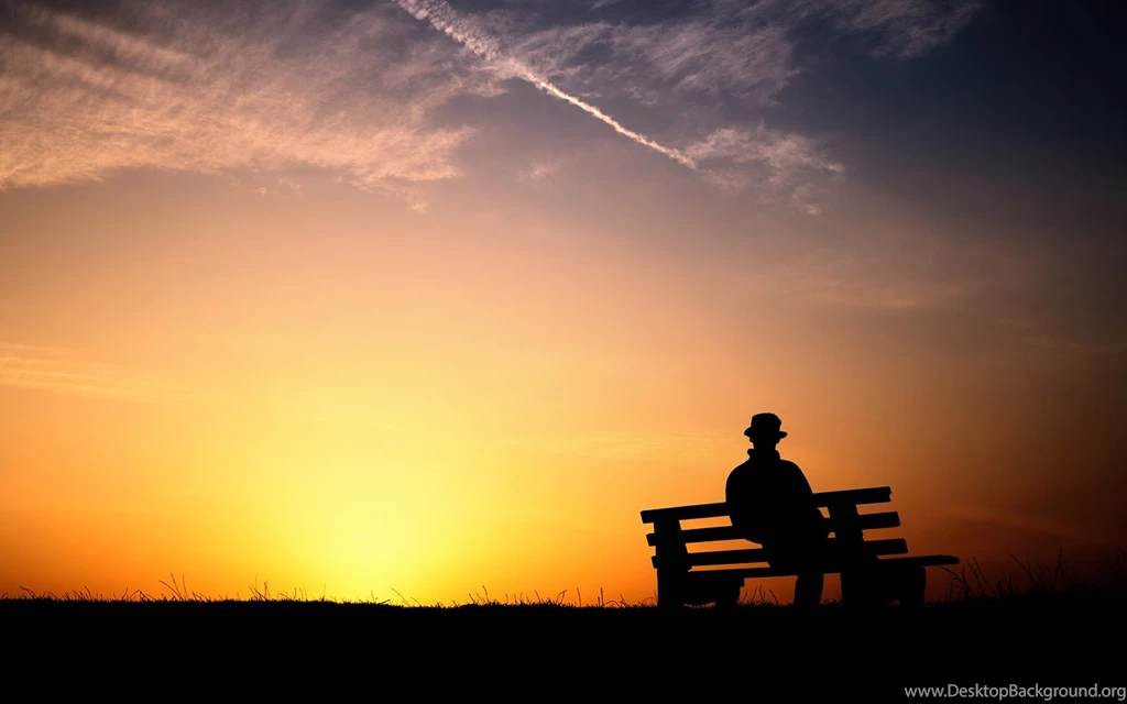 Silhouette by Sunset Wallpaper.jpg