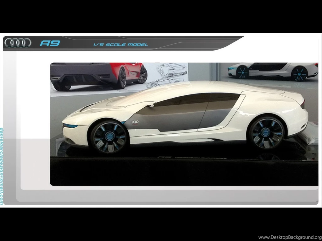 2010 Audi A9 Concept Design By Daniel Garcia Banos   Scale Model ...