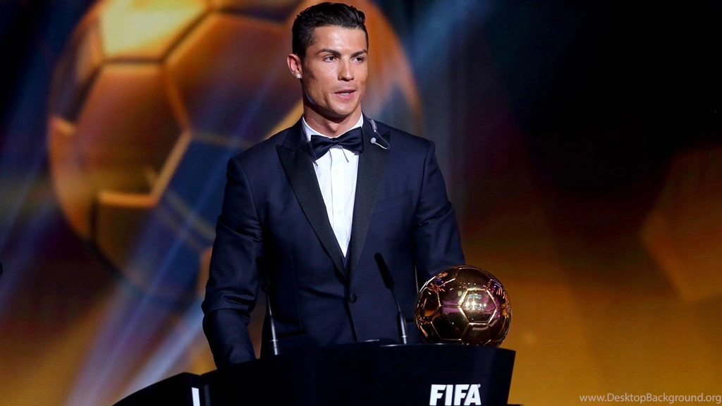 FIFA Ballon D'Or Winner Cristiano Ronaldo Of Portugal And Real ...