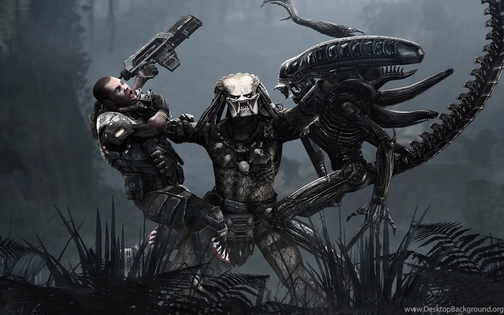 Image   Predator beating alien and marine Excision.jpg   Call Of ...
