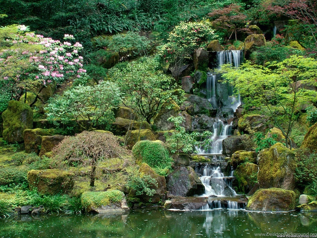 Desktop Wallpapers » Natural Backgrounds » Japanese Gardens ...