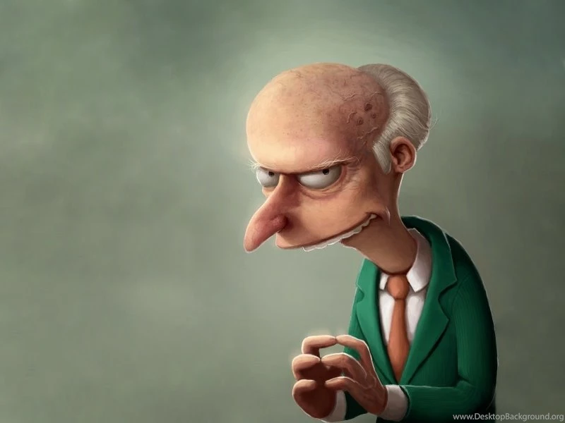 The Simpsons Mr Burns Simpson The Movie 1600x1200 Wallpapers ...