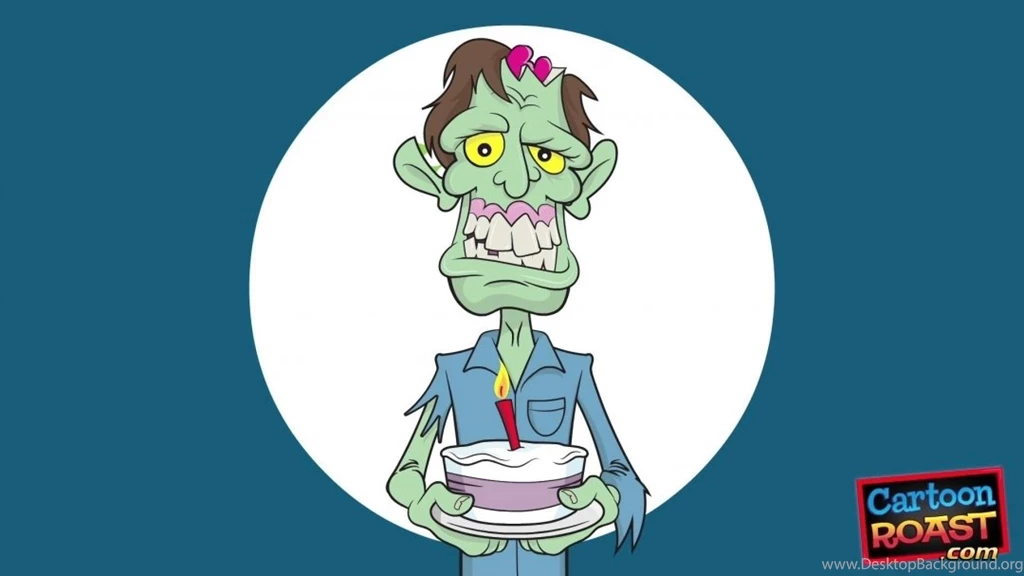 Funny Zombie Happy Birthday