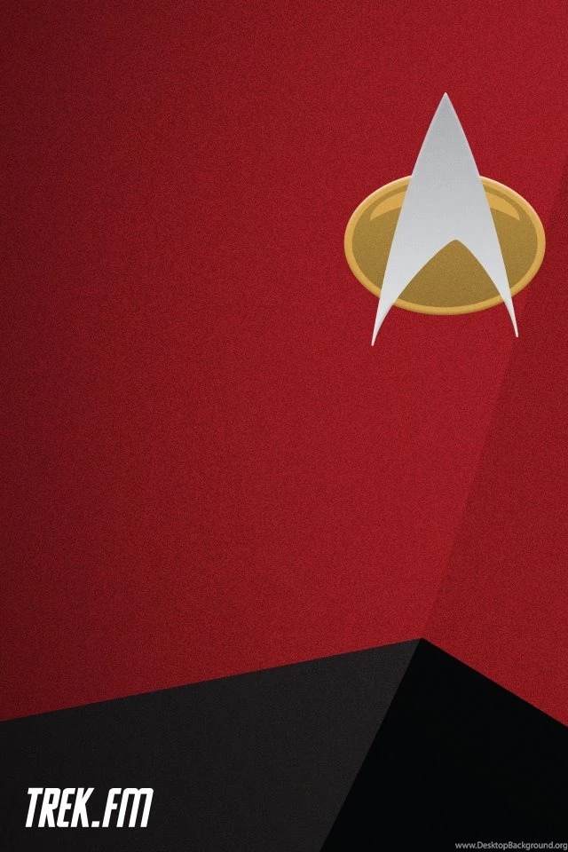 Trek.fm Colors TNG Wallpapers iPhone 4