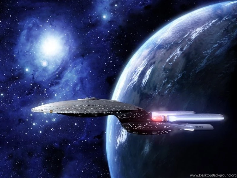 Star Trek TNG Enterprise Side