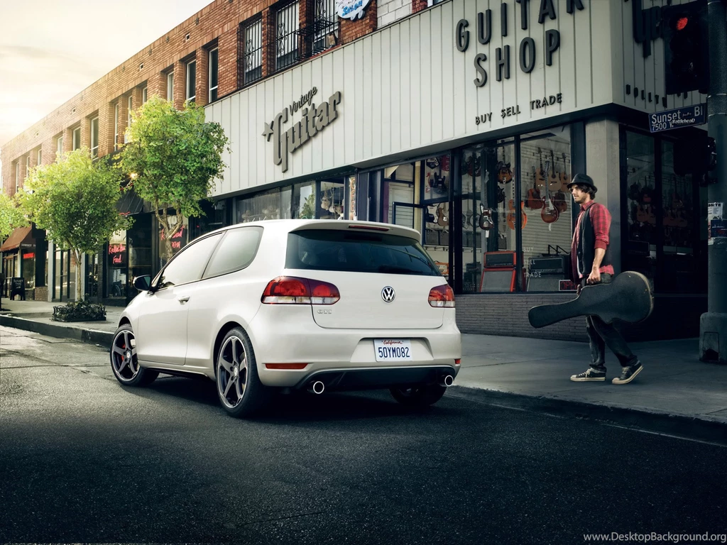 Volkswagen GTI Rear Angle Wallpapers