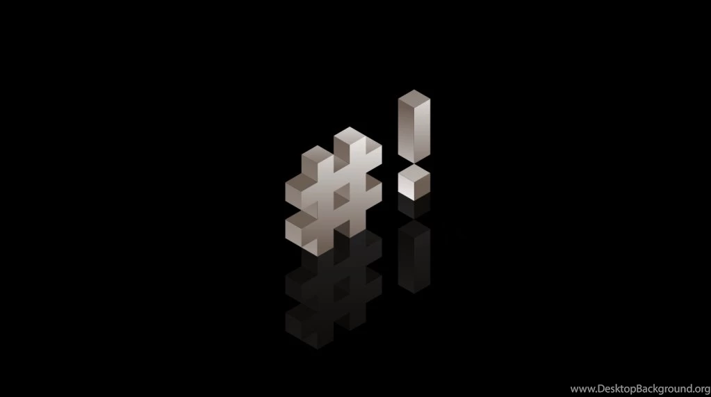 Black Wallpapers With Isometric Logo (Page 1) / Artwork ...