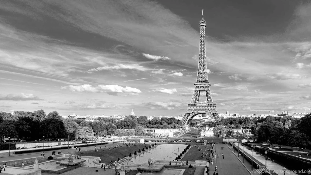 Paris Black And White