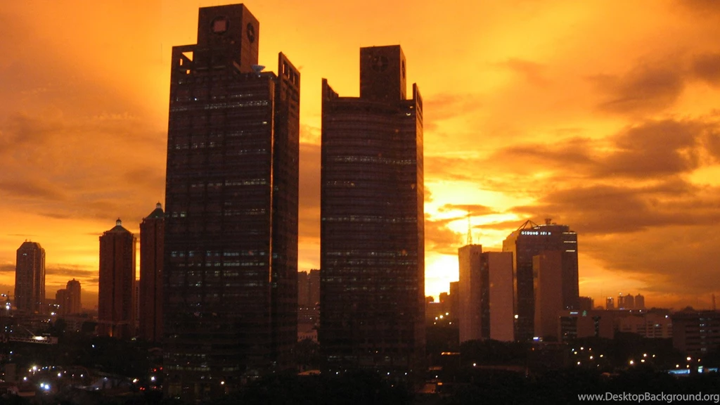Jakarta City Sunset Wallpapers