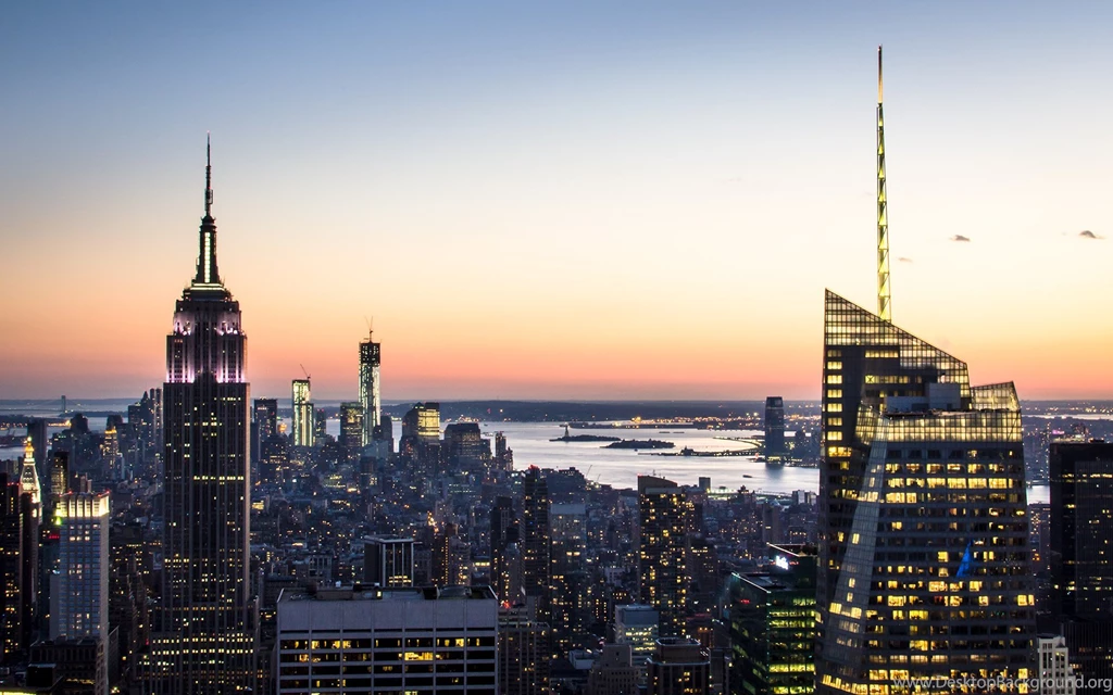 New York City Sunset Wallpapers Walldevil Best Free Hd Desktop