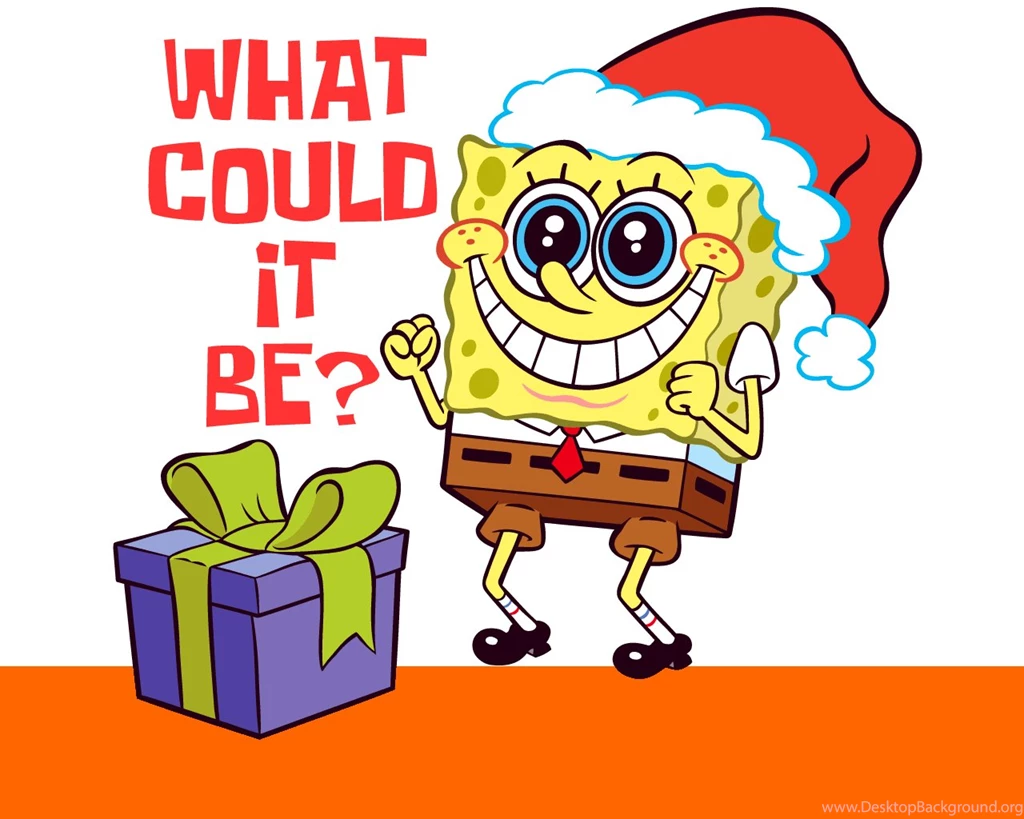 Xmas SpongeBob : Just Free Wallpaperz