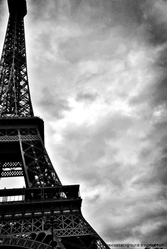 Black White Paris Wallpapers