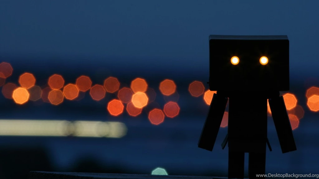 Wallpapers Xo Danbo Boxman 1366x768