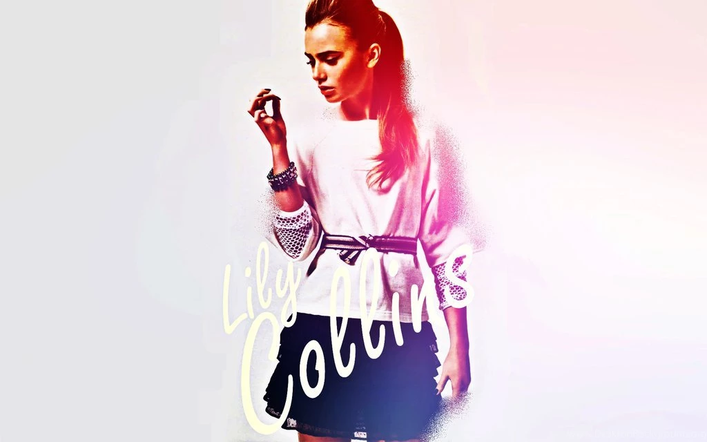 Lily Collins Wallpapers Hd By SameerDesigns On DeviantArt