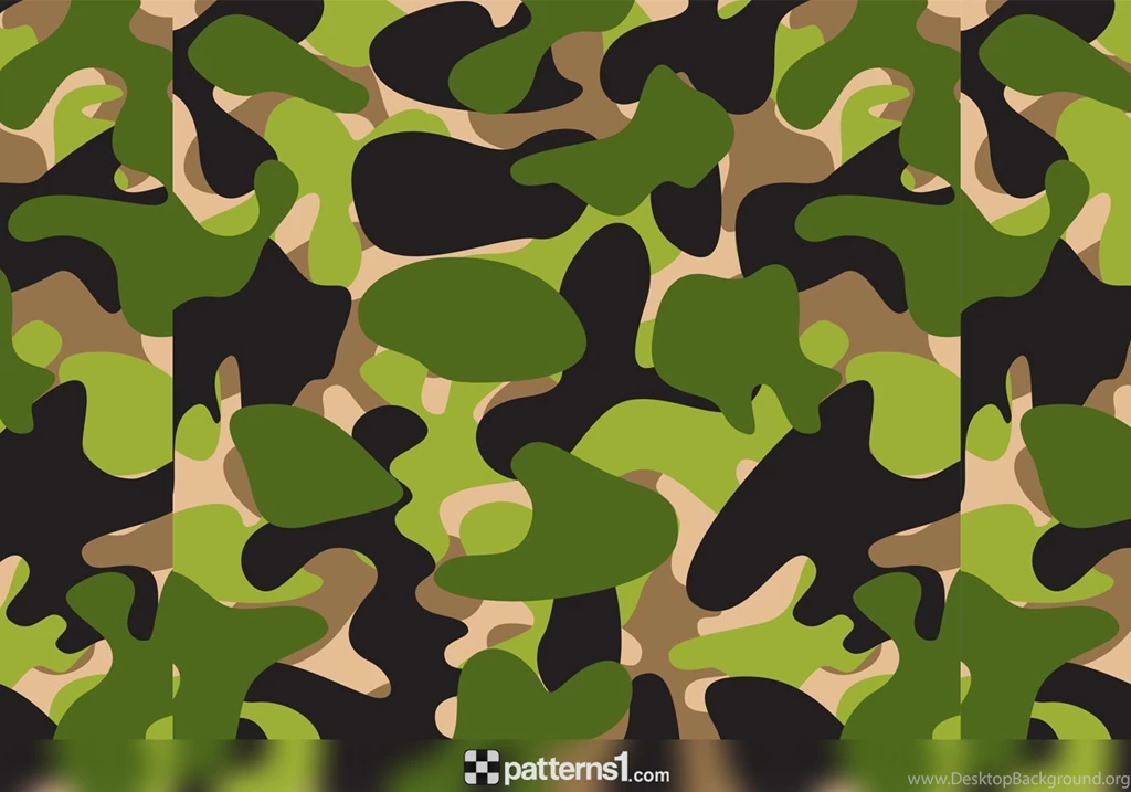 Green Army Camouflage Backgrounds