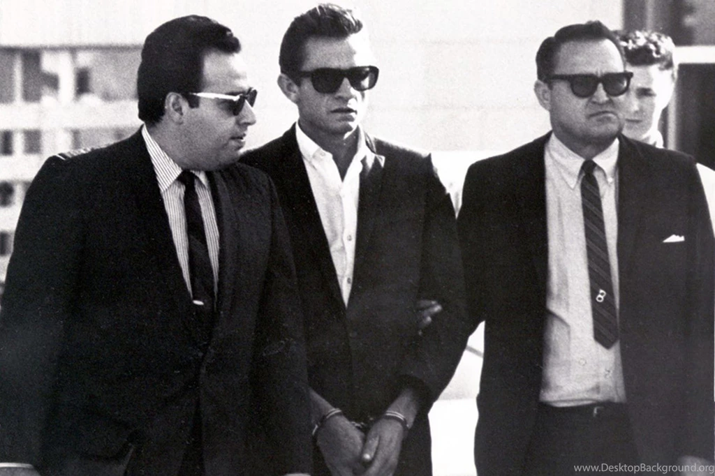 Johnny cash arrest elpaso 1965 wallpapers TexasLastFrontier.com