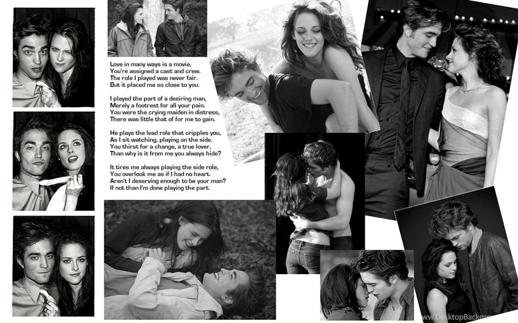 Backgrounds Wallpaper, Twilight Images   Robert Pattinson & Kristen ...