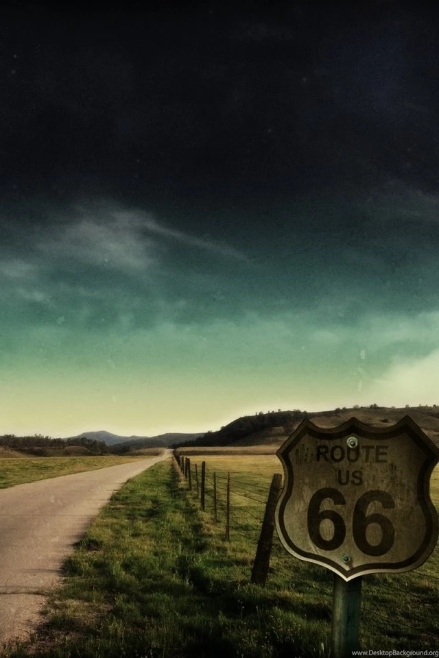 640x960 Route 66 Iphone 4 Wallpapers