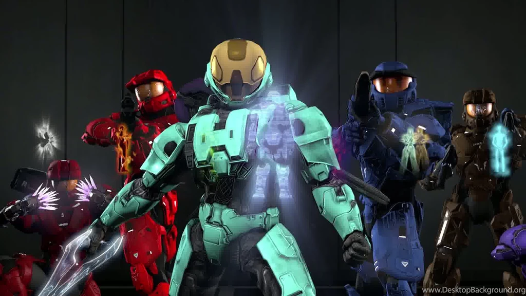 HD Red Vs Blue RVB Comic Backgrounds 1080p Full Size ...