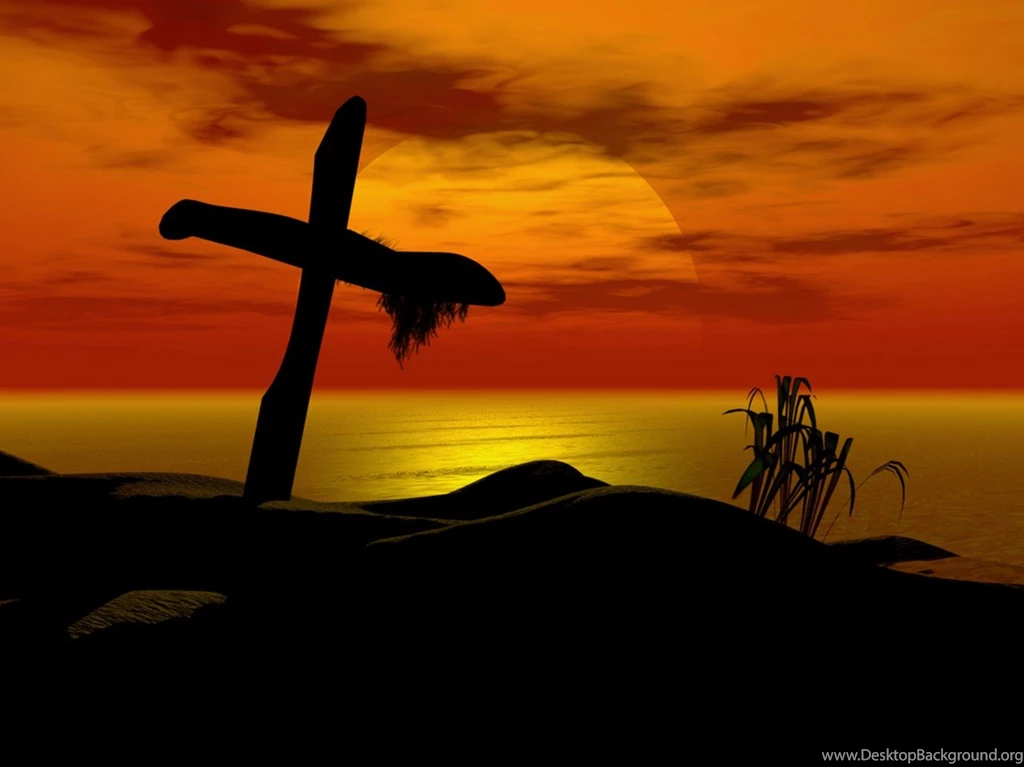 Christian Photography Cross On Sunset Wallpaper Backgrounds