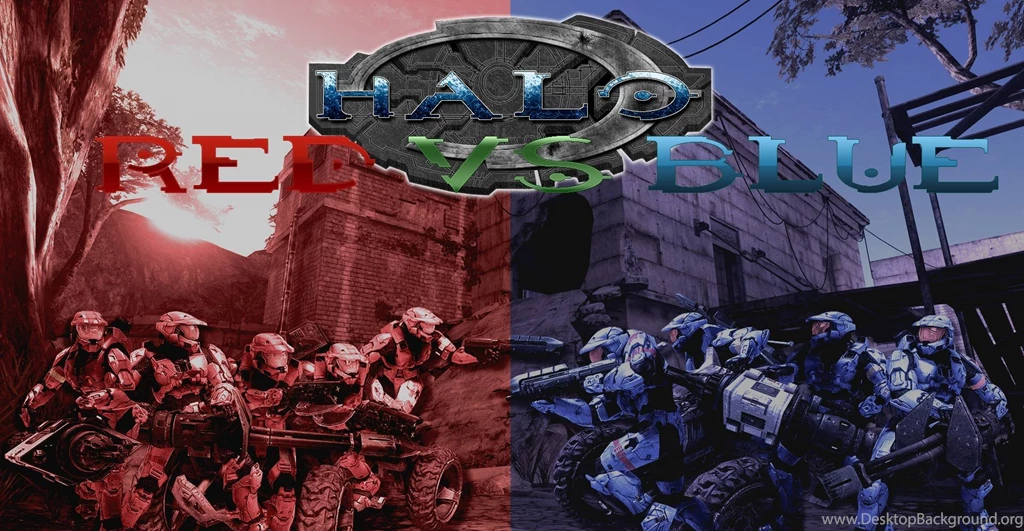 Red Vs Blue Wallpapers   Wallpapers Cave