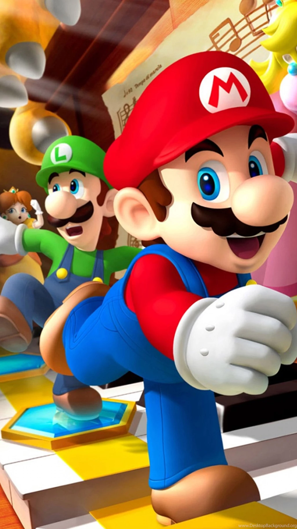 Mario Bros Galaxy Note 4 Wallpapers.jpg