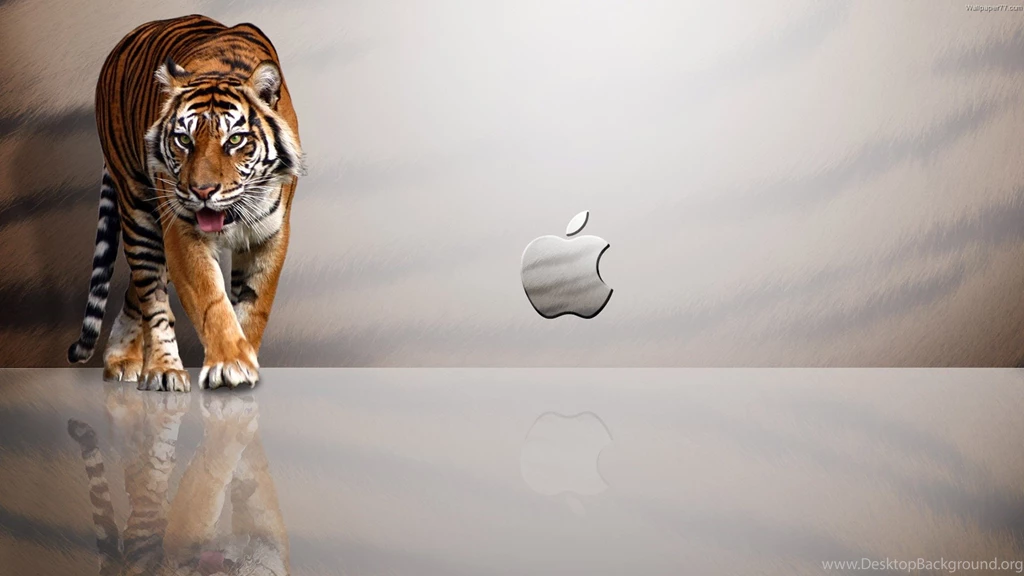 Apple, Tiger, Mac, Backgrounds (