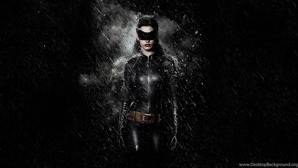Anne Hathaway Dark Catwoman Batman The Dark Knight Rises Wallpapers ...
