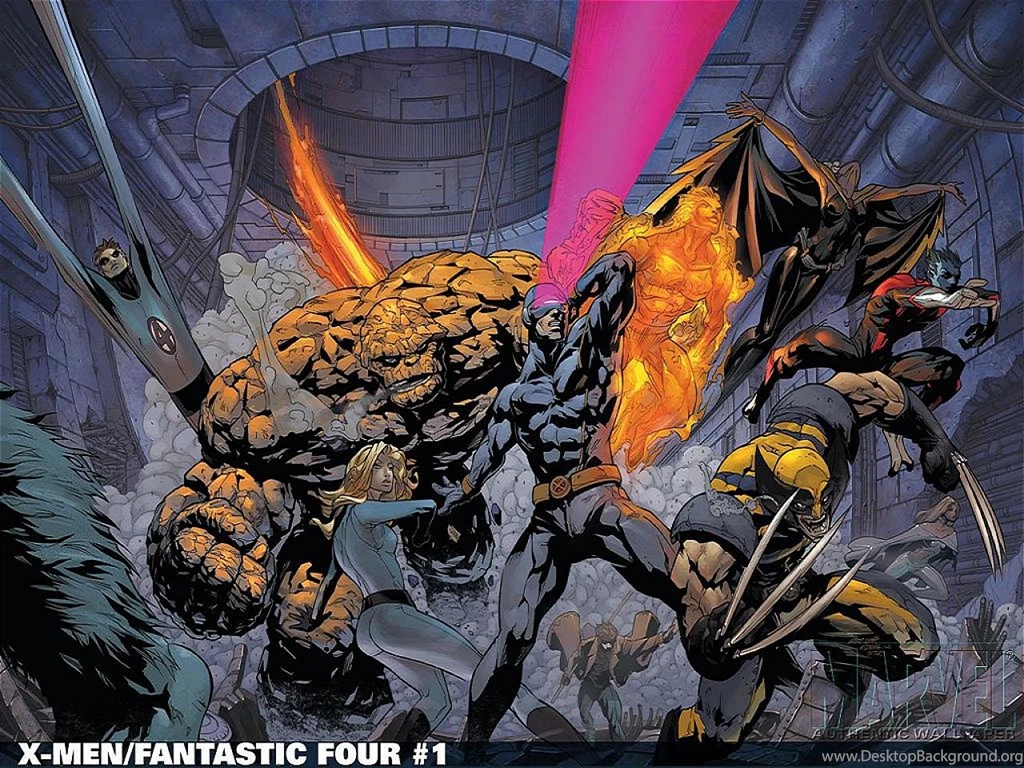 Download X Men And Fantastic Four Wallpapers, Pictures, Photos And ...